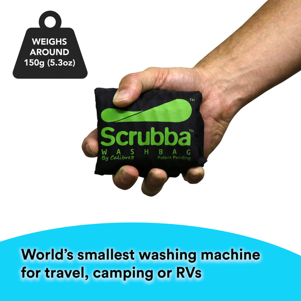 Scrubba Wash Bag - travel washing machine (black) - The Scrubba Wash Bag - United States