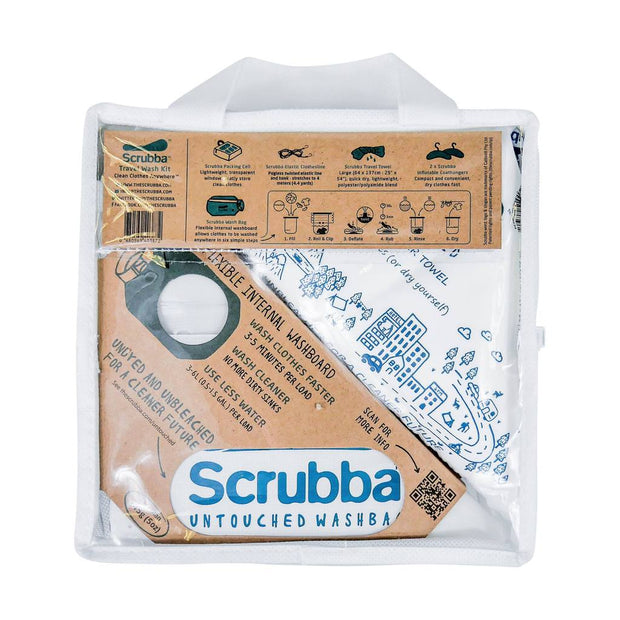 Scrubba Untouched Wash and Dry Kit - The Scrubba Wash Bag - United States