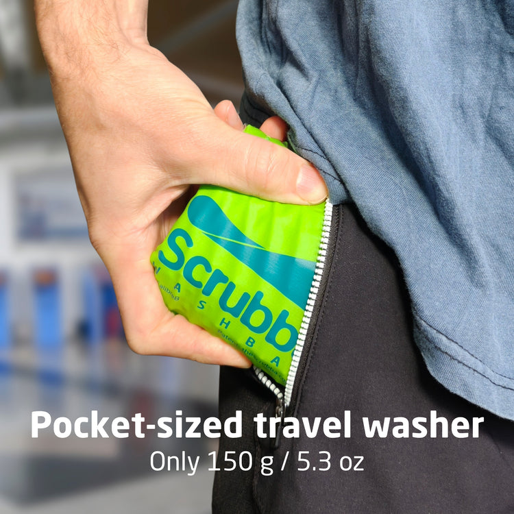 Scrubba wash bag - Tiny washing machine for apartments & travel