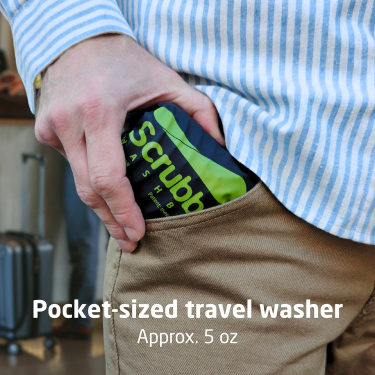 Scrubba Wash Bag - travel washing machine (black)