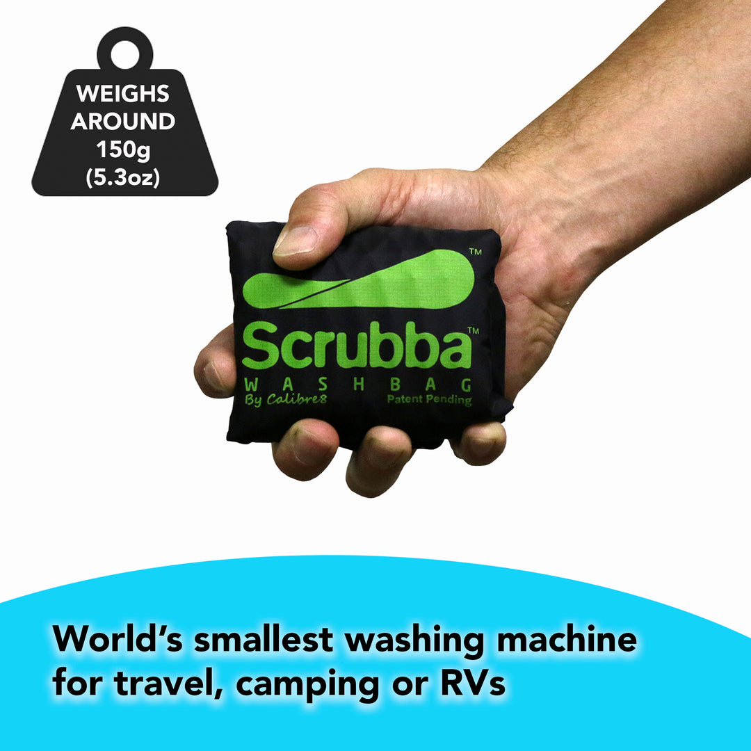 Scrubba Wash Bag - travel washing machine (black)