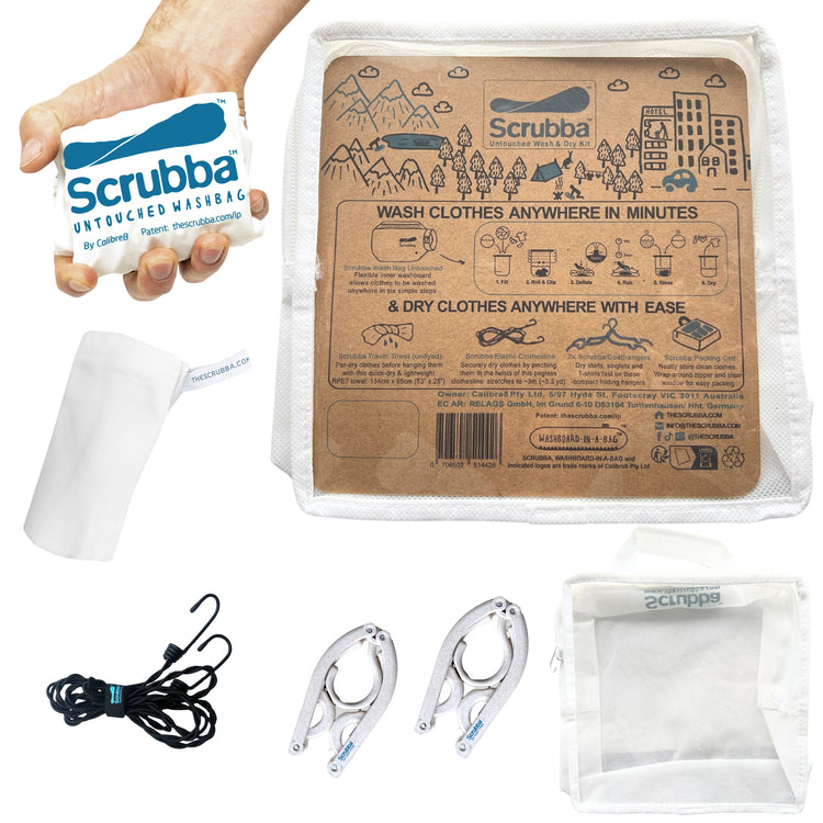 Scrubba Untouched Wash and Dry Kit