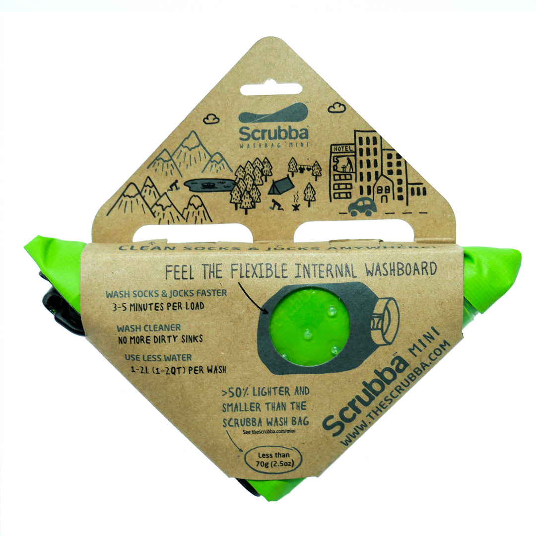 Lavatrice Da Campeggio Scrubba Wash Bag Wash Bag MINI, Sacchetto