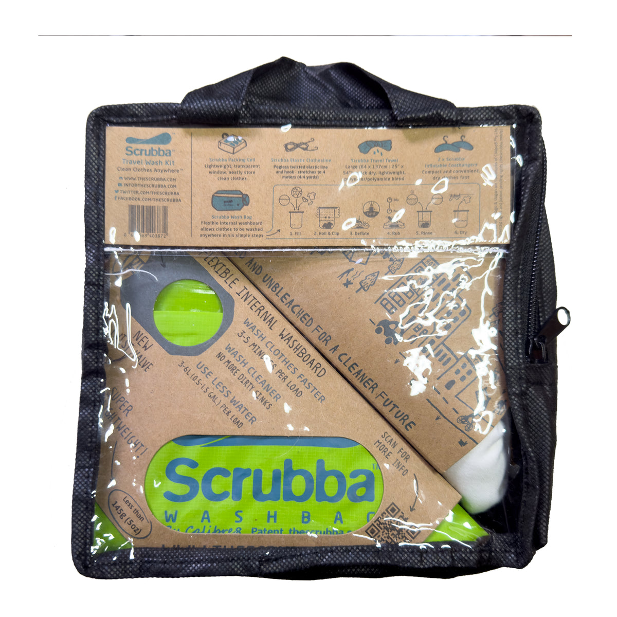 Scrubba Rope Scrubba Wash and Dry Kit