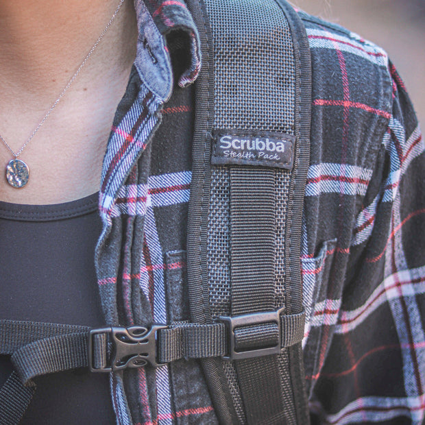 Scrubba Pack is both backpack and portable washing machine