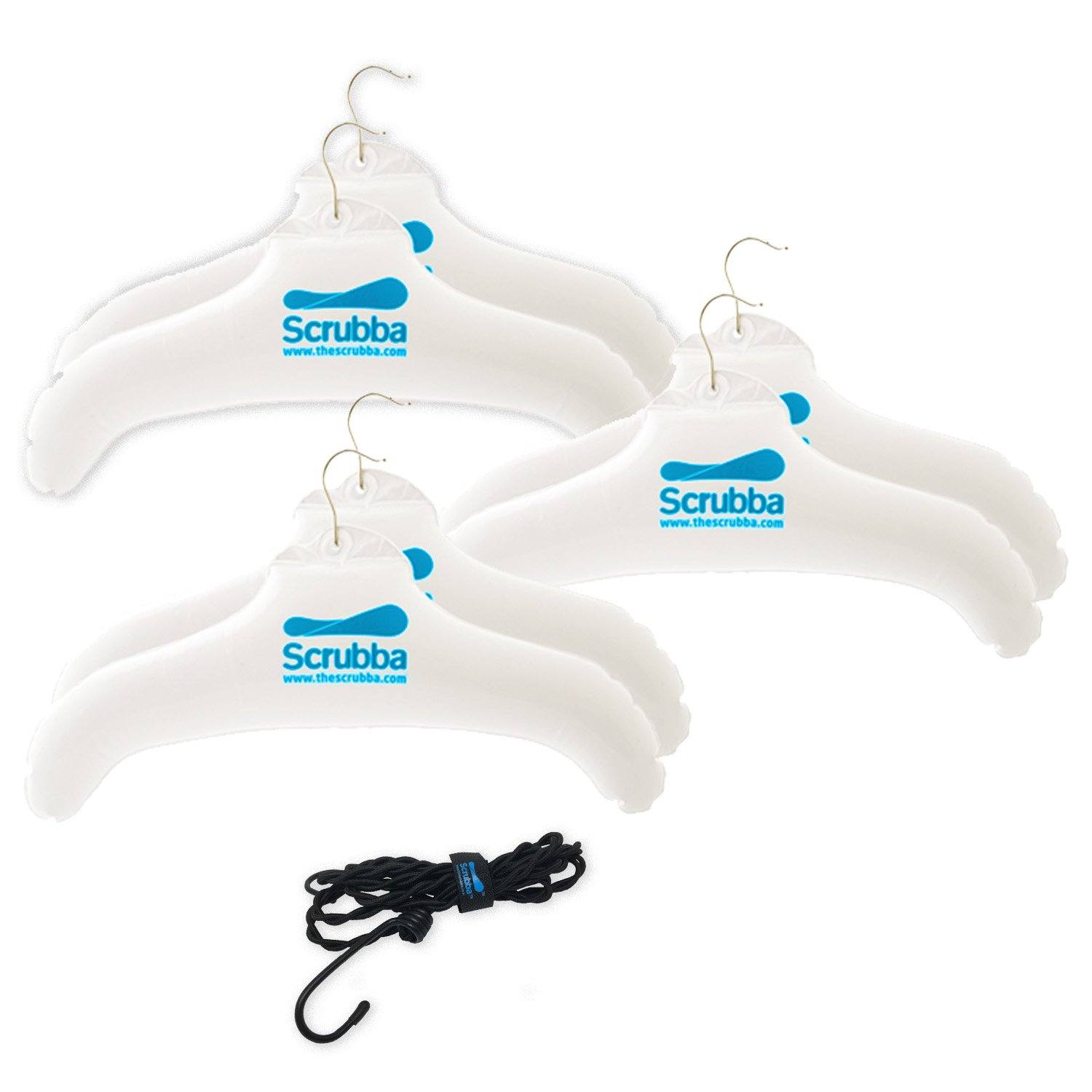 Scrubba Travel Drying Combo for inflatable hangers & clothesline.